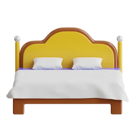 Bed  3D Icon