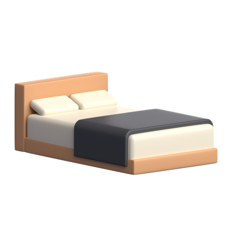 Bed  3D Icon