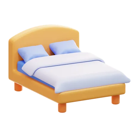 Bed  3D Icon