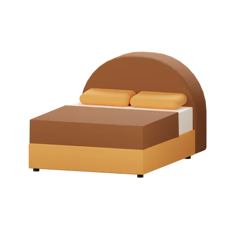 Bed  3D Icon