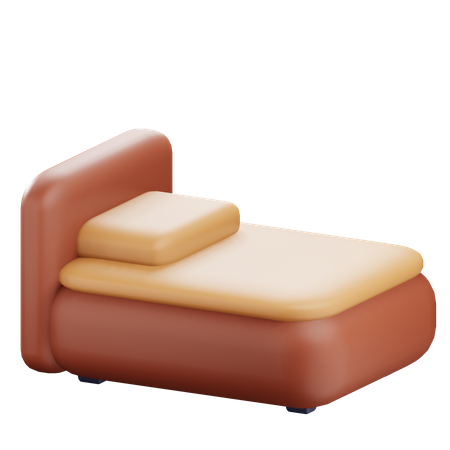 Bed  3D Icon