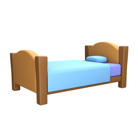 Bed  3D Icon