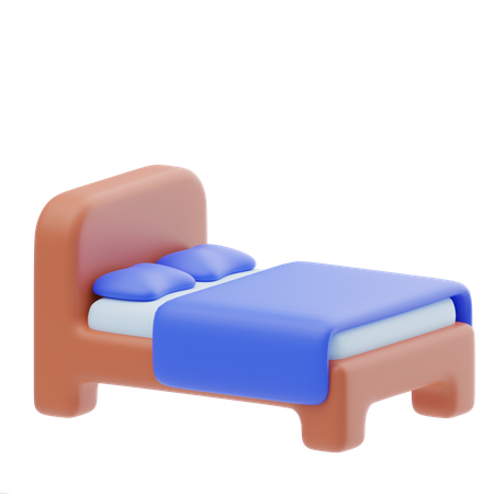 Bed  3D Icon