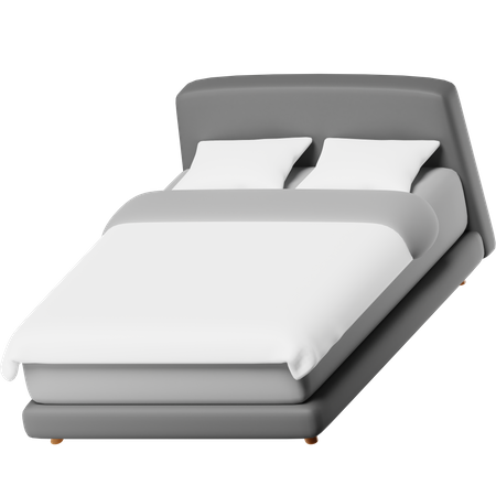 Bed  3D Icon