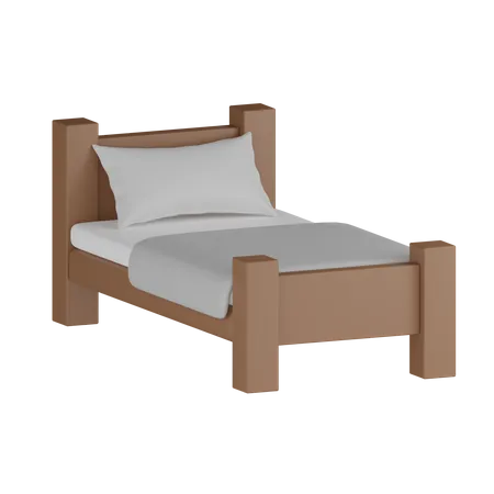 Bed  3D Icon