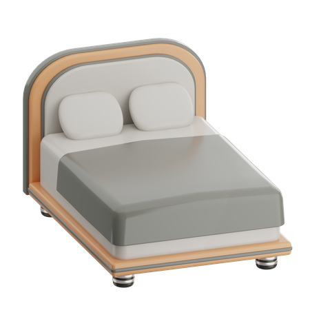 Bed  3D Icon