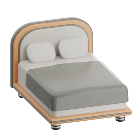 Bed  3D Icon