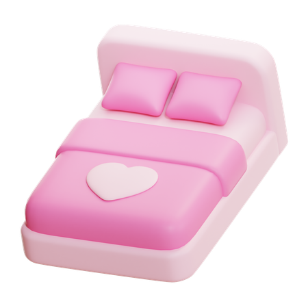 Bed  3D Icon