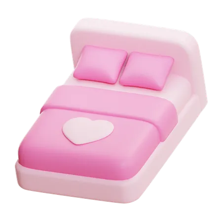 Bed  3D Icon