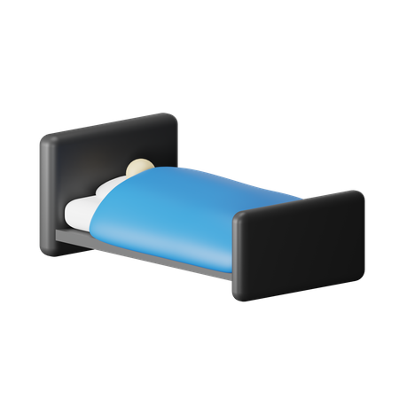 Bed  3D Icon