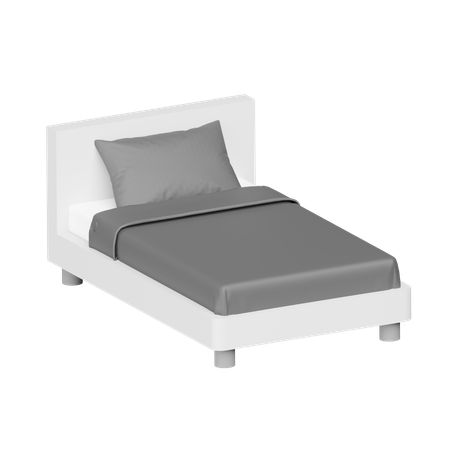 Bed  3D Icon