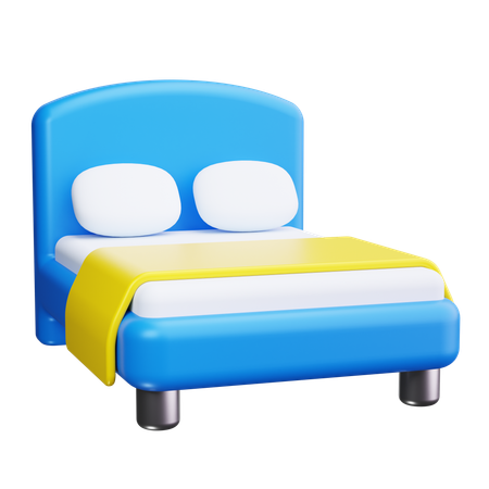 Bed  3D Icon