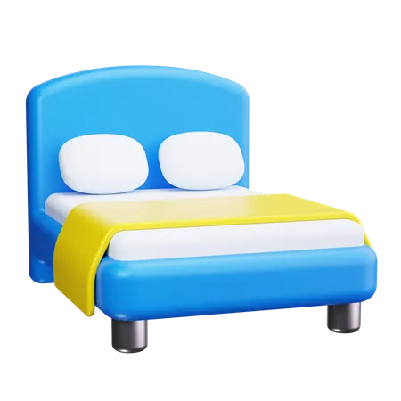 Bed  3D Icon