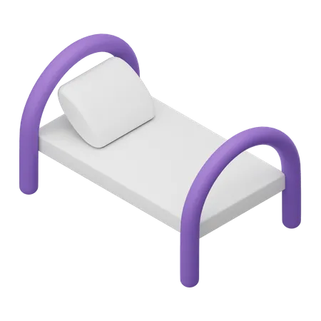 Bed  3D Illustration