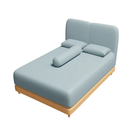 Bed Download This Item 3D Icon
