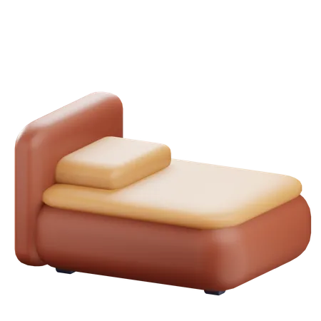 Bed  3D Icon