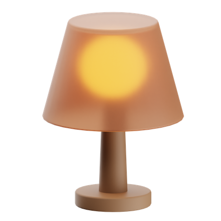 Bed Lamp  3D Icon