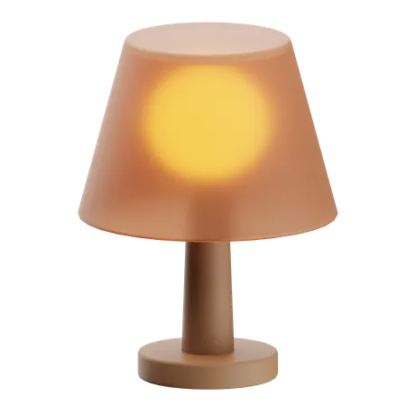 Bed Lamp  3D Icon