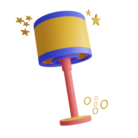 Bed lamp  3D Icon