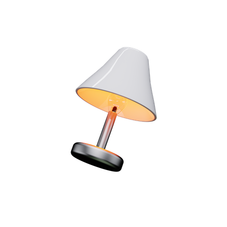 Bed Lamp  3D Icon