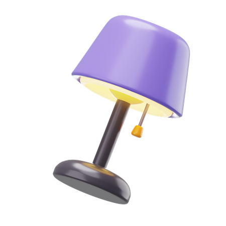 Bed Lamp  3D Icon