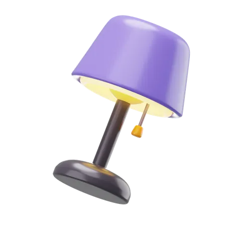 Bed Lamp  3D Icon