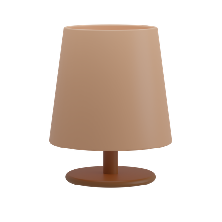 Bed Lamp 3D Illustration