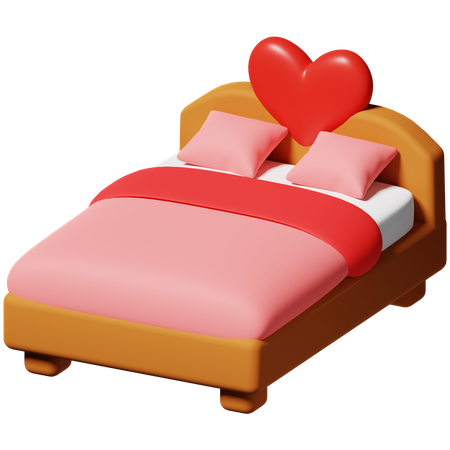 Bed Love  3D Icon