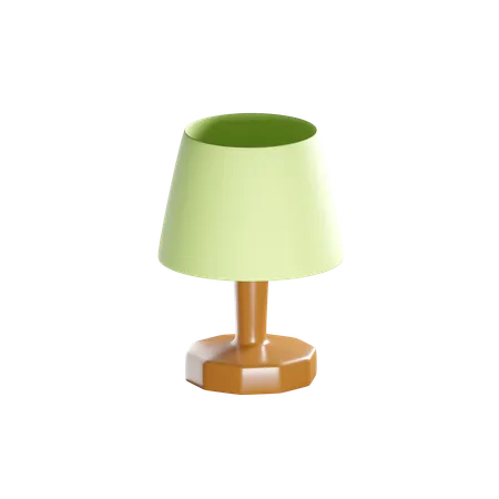 Bed Side Lamp 3 D Render 3D Icon