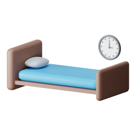 Bed Time  3D Icon