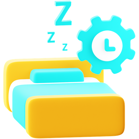 Bed Time  3D Icon