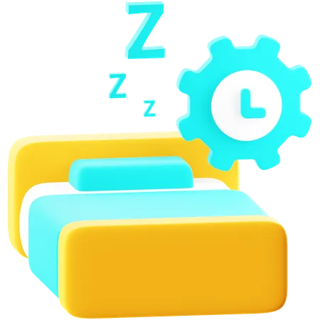 Bed Time  3D Icon