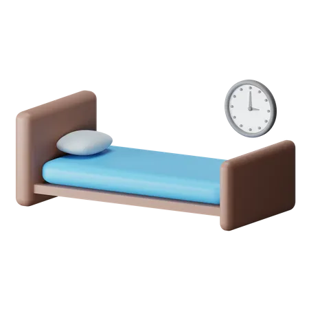 Bed Time  3D Icon