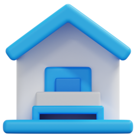 Bedroom  3D Icon