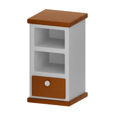 Bedside Table  3D Icon