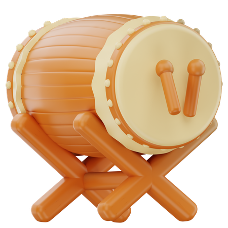 Bedug  3D Icon