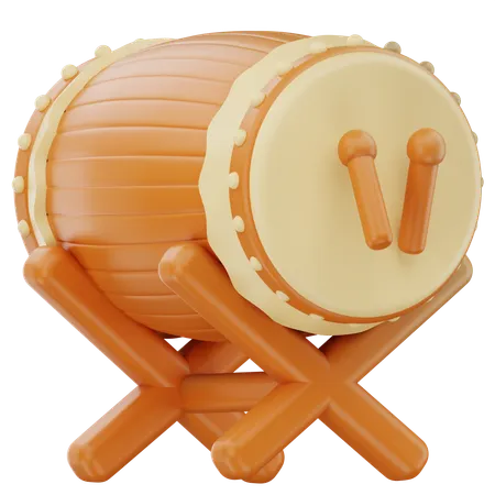 Bedug  3D Icon