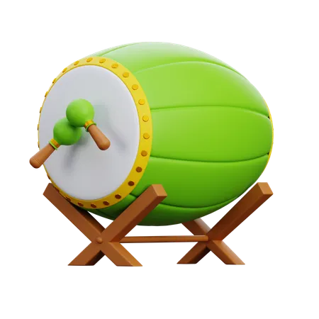 Bedug  3D Icon