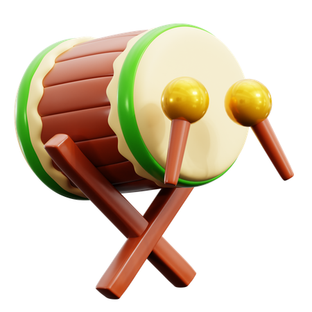 Bedug  3D Icon