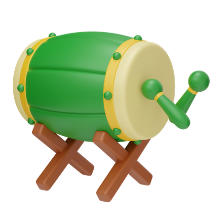 Bedug  3D Icon