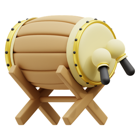 Bedug  3D Icon
