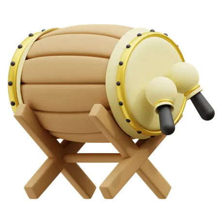 Bedug  3D Icon