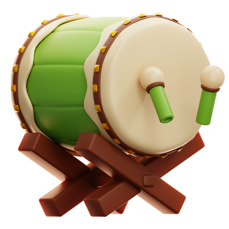 Bedug  3D Icon