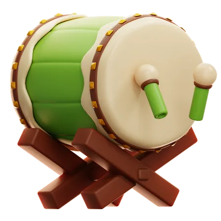 Bedug  3D Icon