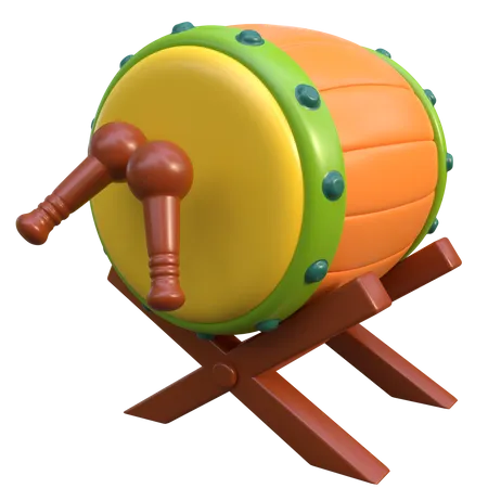 Bedug  3D Icon