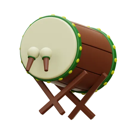 Bedug  3D Icon