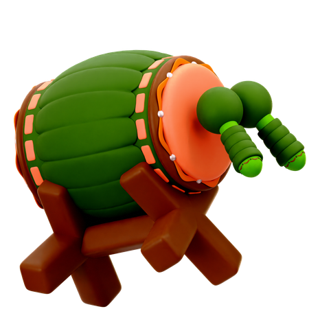 Bedug  3D Icon