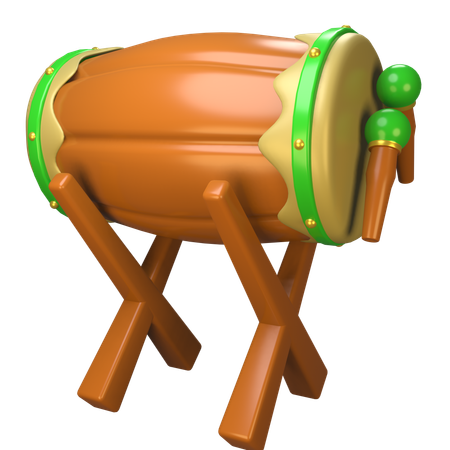 Bedug  3D Icon