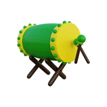 Bedug  3D Icon