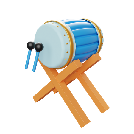 Bedug  3D Icon